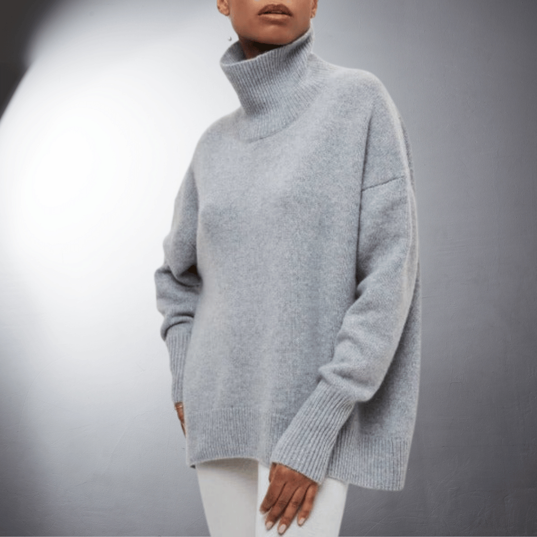 Elly - Handcrafted cosy Turtleneck Sweater