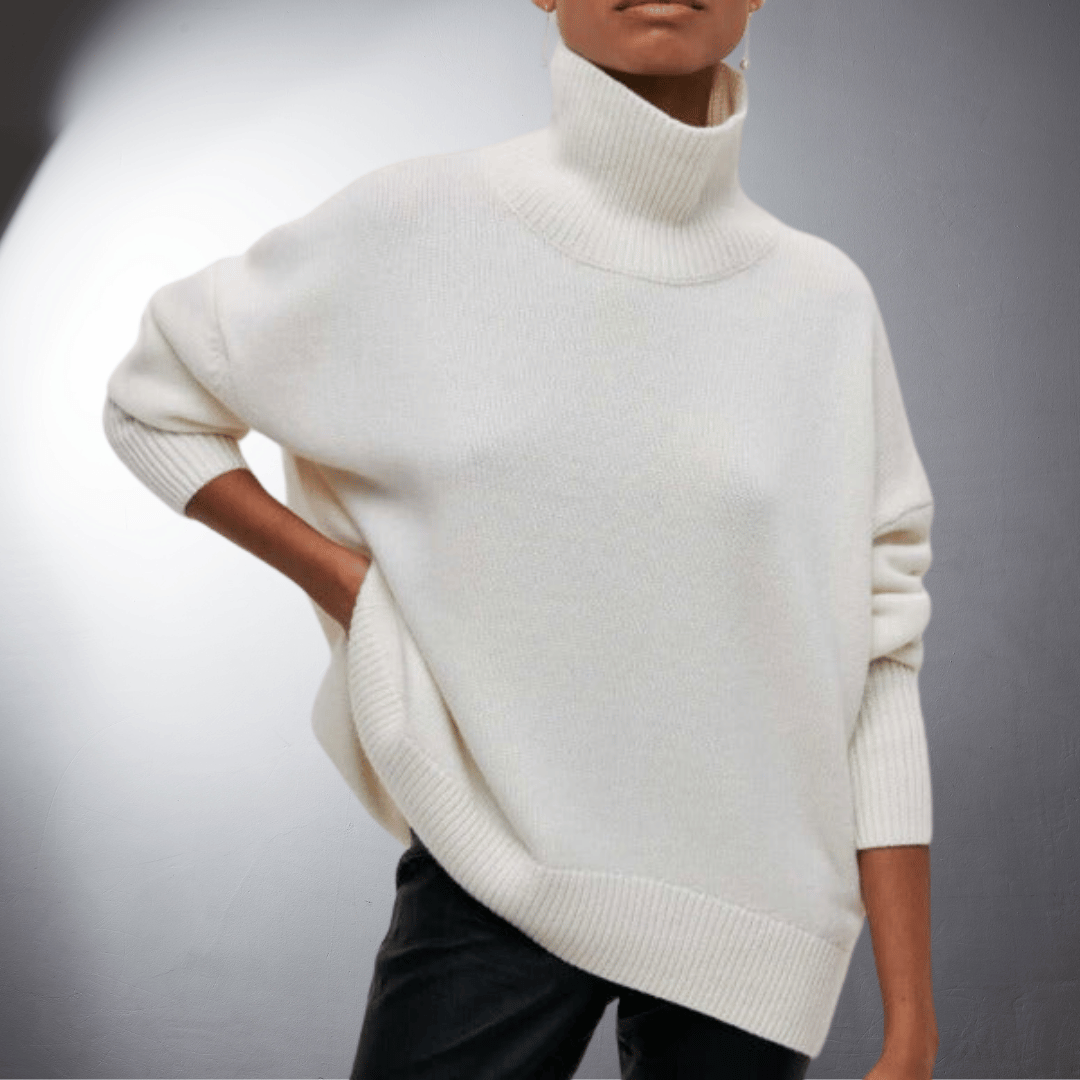 Elly - Handcrafted cosy Turtleneck Sweater