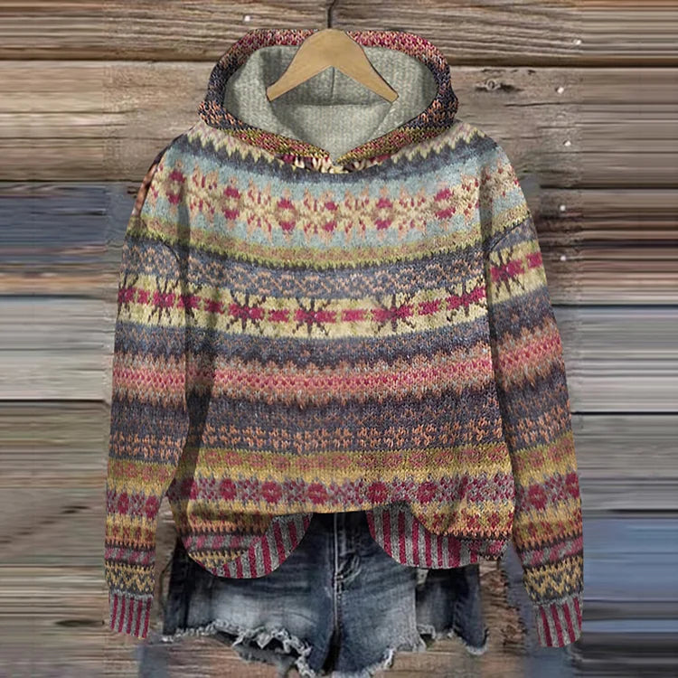 Amber - Ethnic Hoodie