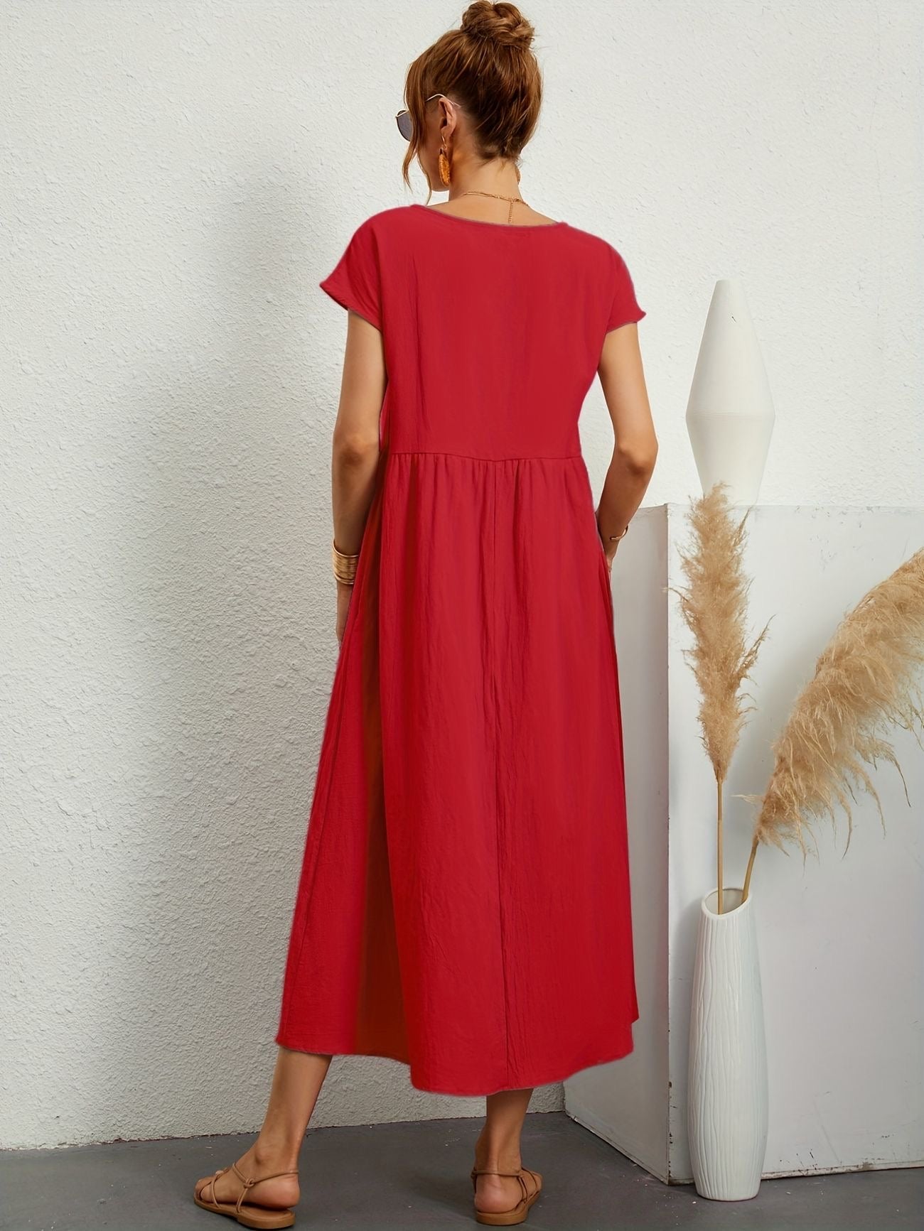 Greta - Elegant Linen Dress