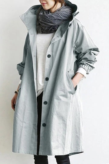 Daisy - Storm- and Water-Resistant Women's Hooded Trench Coat