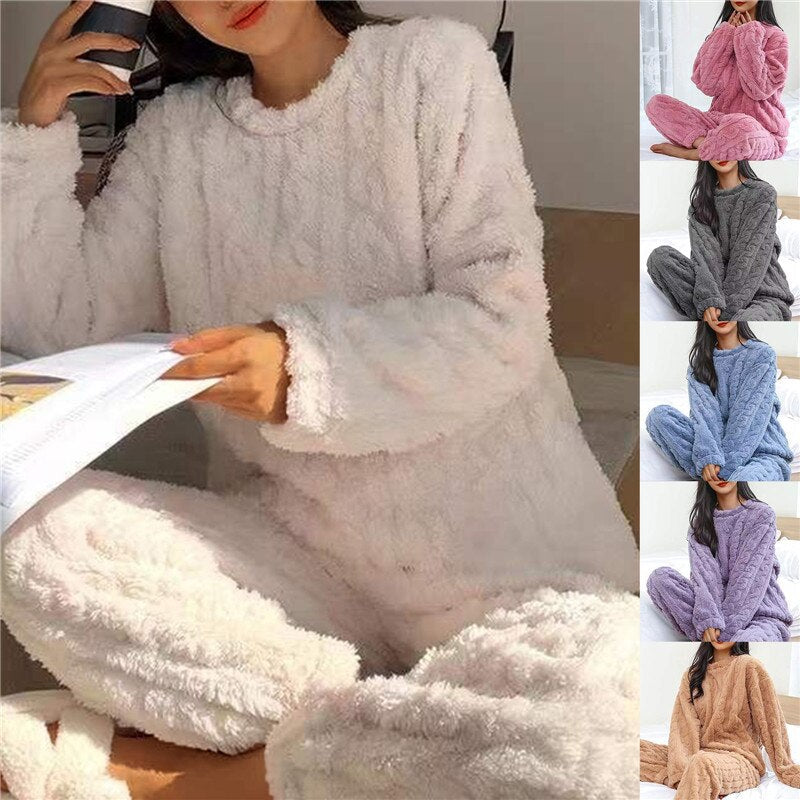 Patricia - Fleece Pajamas for Women