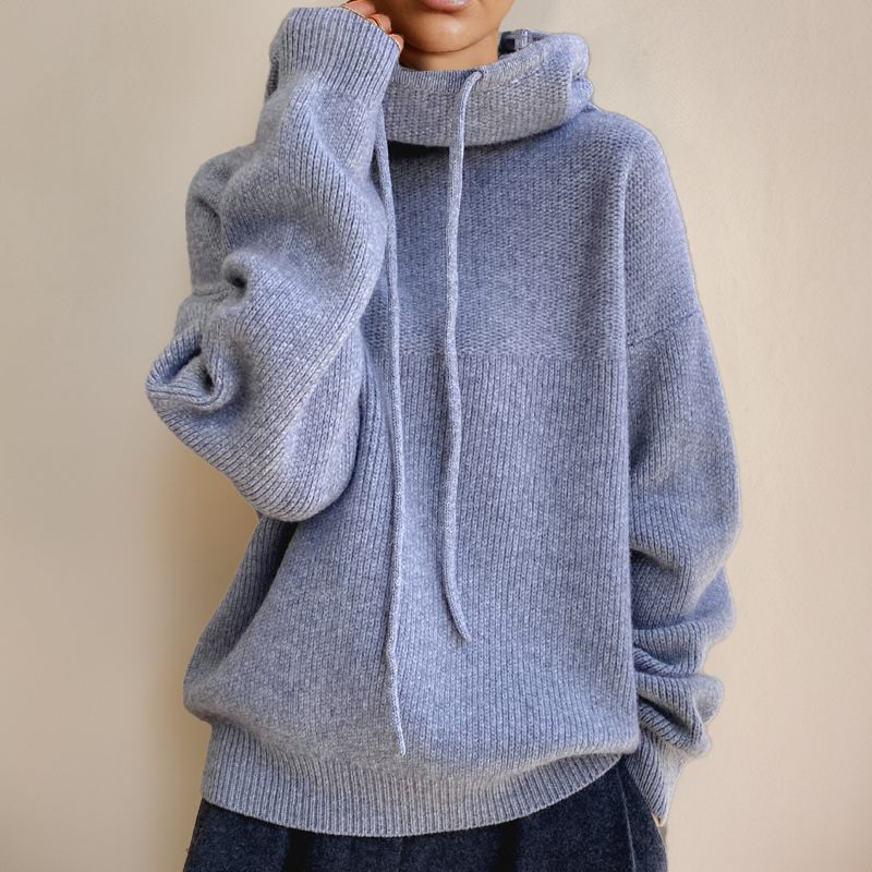 Emery - Sweat À Capuche Oversize Knitted